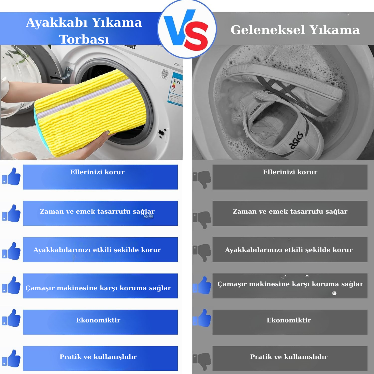 PairWash Koruyucu Yıkama Torbası