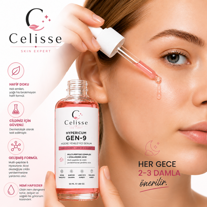 Celisse Hypericum GEN-9  Cilt Yenilenme Destek Serumu