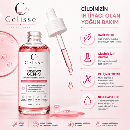 Celisse Hypericum GEN-9  Cilt Yenilenme Destek Serumu
